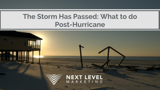 The Storm Has Passed- What to do Post-Hurricane