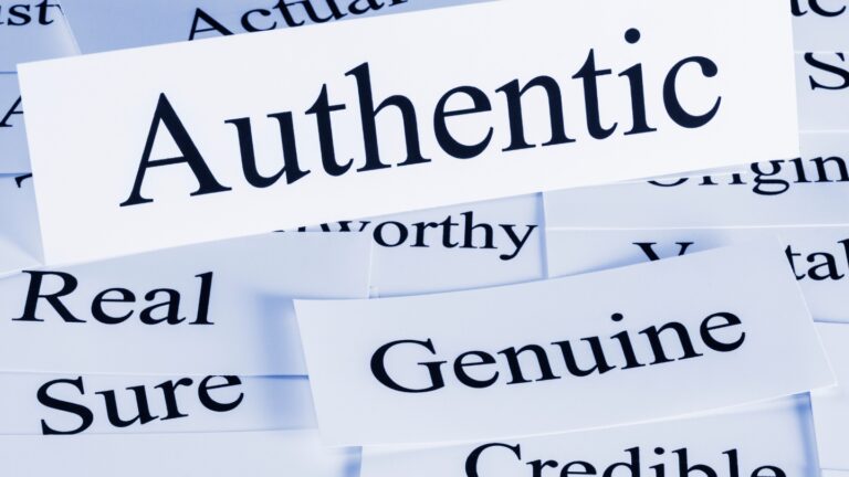 Building Trust Through Authenticity